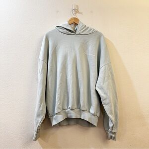Standard Cloth Foundation Hoodie Sweatshirt in Starligh Blue Size Large